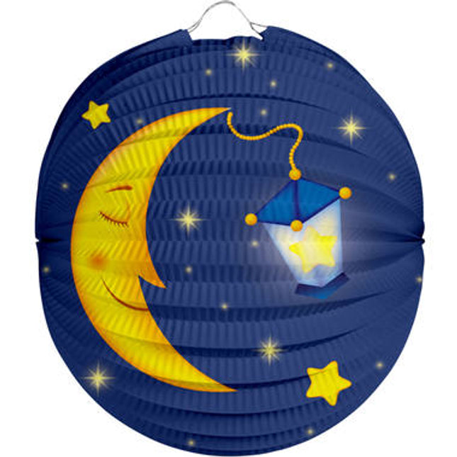 Lampion - 22 cm - Maan