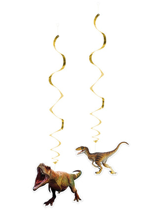 T-Rex Swirl pendulum - 2 pieces - 85 cm