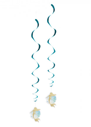 Mermaid Swirl streamers - 2 pieces