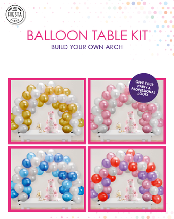 Ballonnen tafel boog - DIY