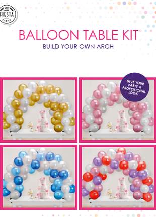 Balloon Table Arch - DIY