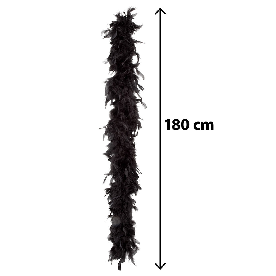 Boland verenboa 50 g in doos zwart (180 cm)