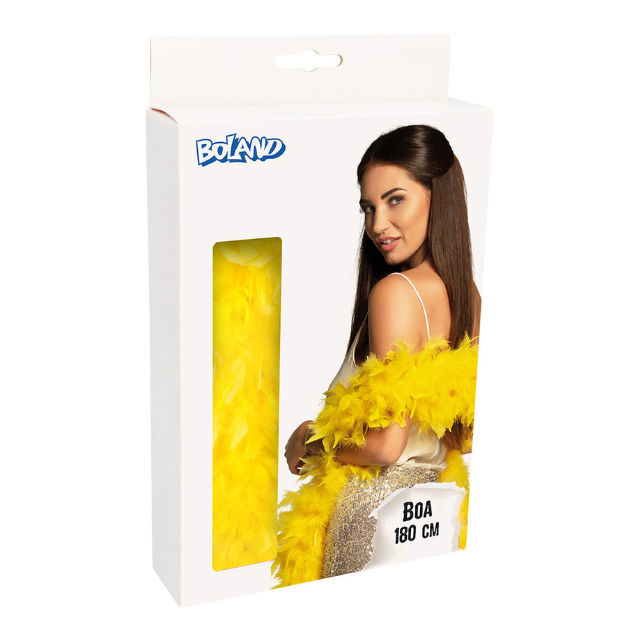 Boland verenboa 50 g in doos geel (180 cm)