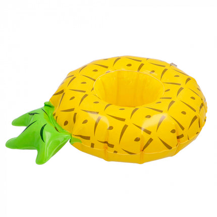 Opblaasbare bekerhouder Ananas - 20 cm