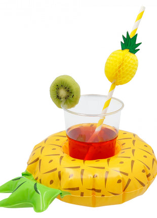 Inflatable cup holder Pineapple - 20 cm