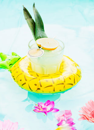 Inflatable cup holder Pineapple - 20 cm