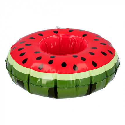 Opblaasbare bekerhouder Watermeloen -20 cm