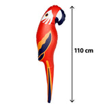 Papegaai opblaasbaar - 110 cm
