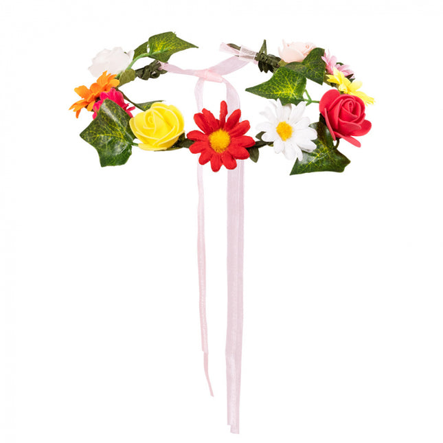 Hoofdband bloemen Formentera