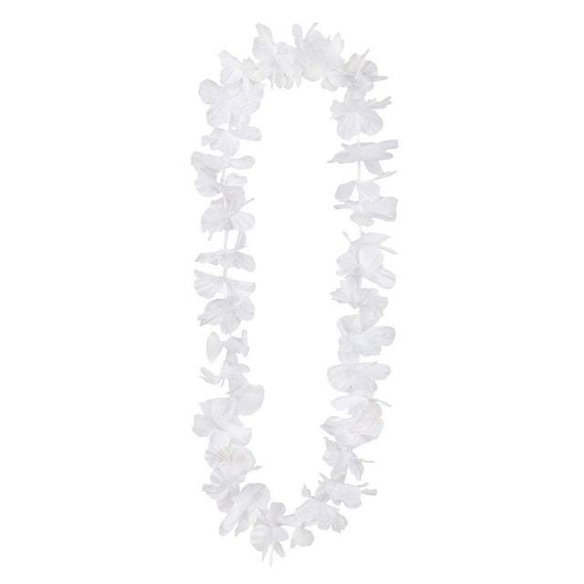 Hawaï krans - wit