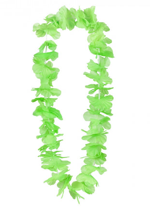 Hawaiian garland - neon green