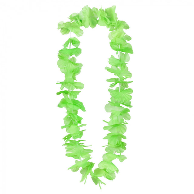Hawaï krans - neon groen