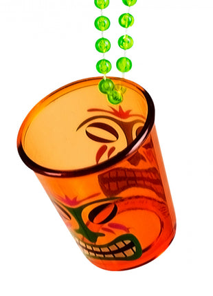 Necklace shot glass hawaii - 1 piece (assorted)