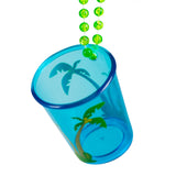 Ketting shotglaasje hawaii - 1 stuk (assorti)