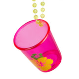 Ketting shotglaasje hawaii - 1 stuk (assorti)