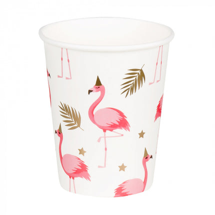 Flamingo Bekers - 10 stuks - 21 cl