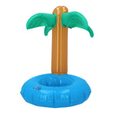 Opblaasbare bekerhouder Palmboom - 21 cm