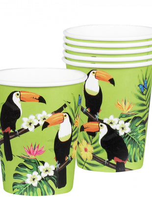 Toucan Cups - 6 pieces - 25 cl