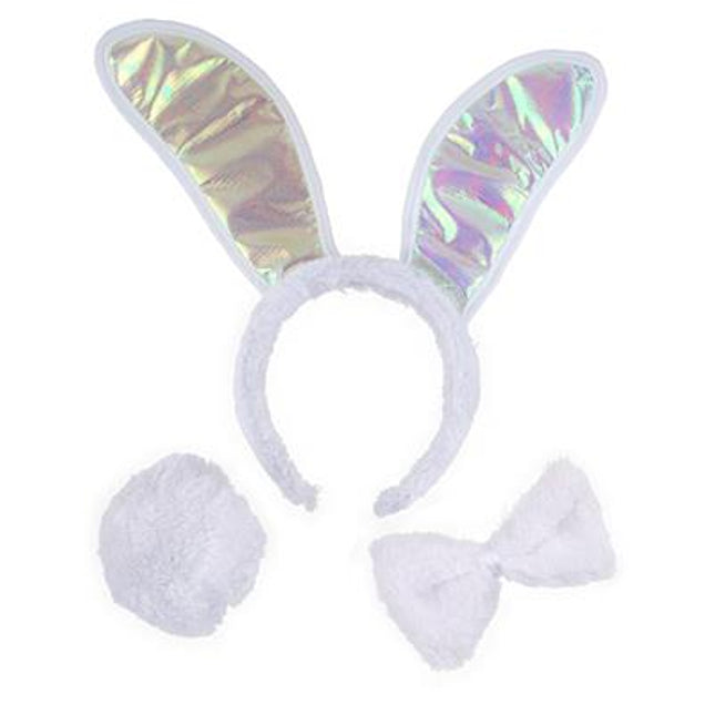 Bunnyset wit - 3 delig