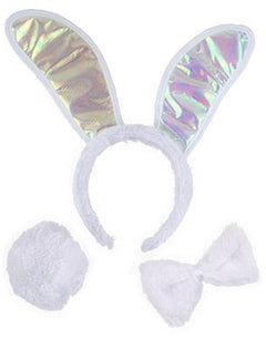 Bunnyset wit - 3 delig