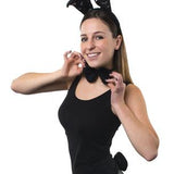 Bunnyset zwart - 3 delig