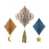 Honeycombs - 3 stuks - Eid Mubarak