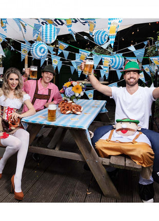 Oktoberfest tablecloth (Bavaria) - 130 x 180 cm