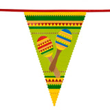 Mexico Vlaggenlijn / slinger - 6 meter vlaggetjes