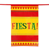 Fiesta Vlaggenlijn / slinger - 10 meter vlaggetjes
