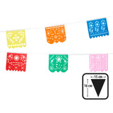 Mexico Vlaggenlijn / slinger - 6 meter - fiesta vlaggetjes