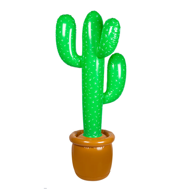 Cactus opblaasbaar - 90 cm