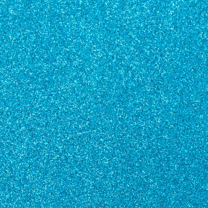 Vlaggenlijn - 6 meter - 20 x 30 cm - glitter blauw