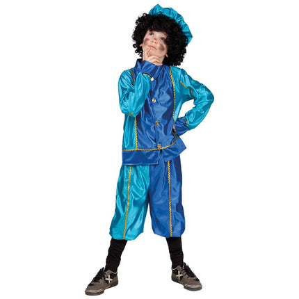 Pietenpak kind - 7 tot 9 jaar - 128-140 cm - blauw