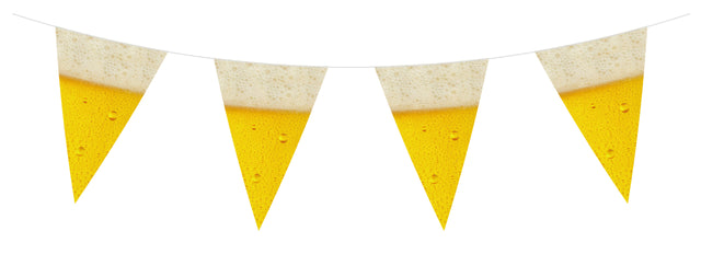 Vlaggenlijn / slinger - 10 meter - Bier vlaggetjes