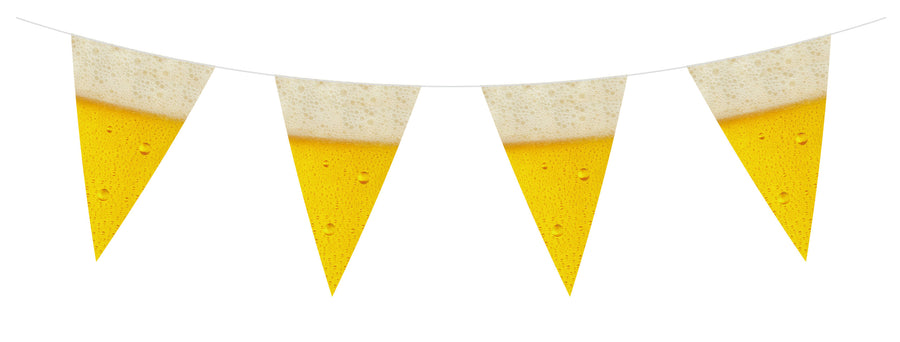Vlaggenlijn / slinger - 10 meter - Bier vlaggetjes
