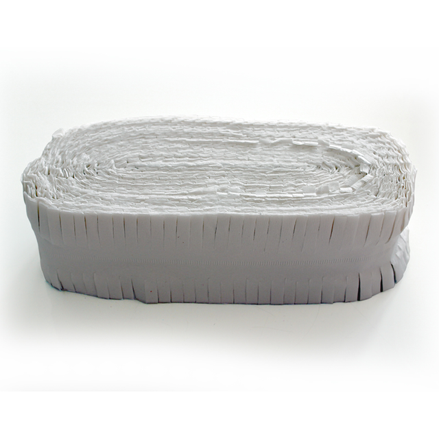 Crêpeslinger - 24 meter - wit - Brandvertragend
