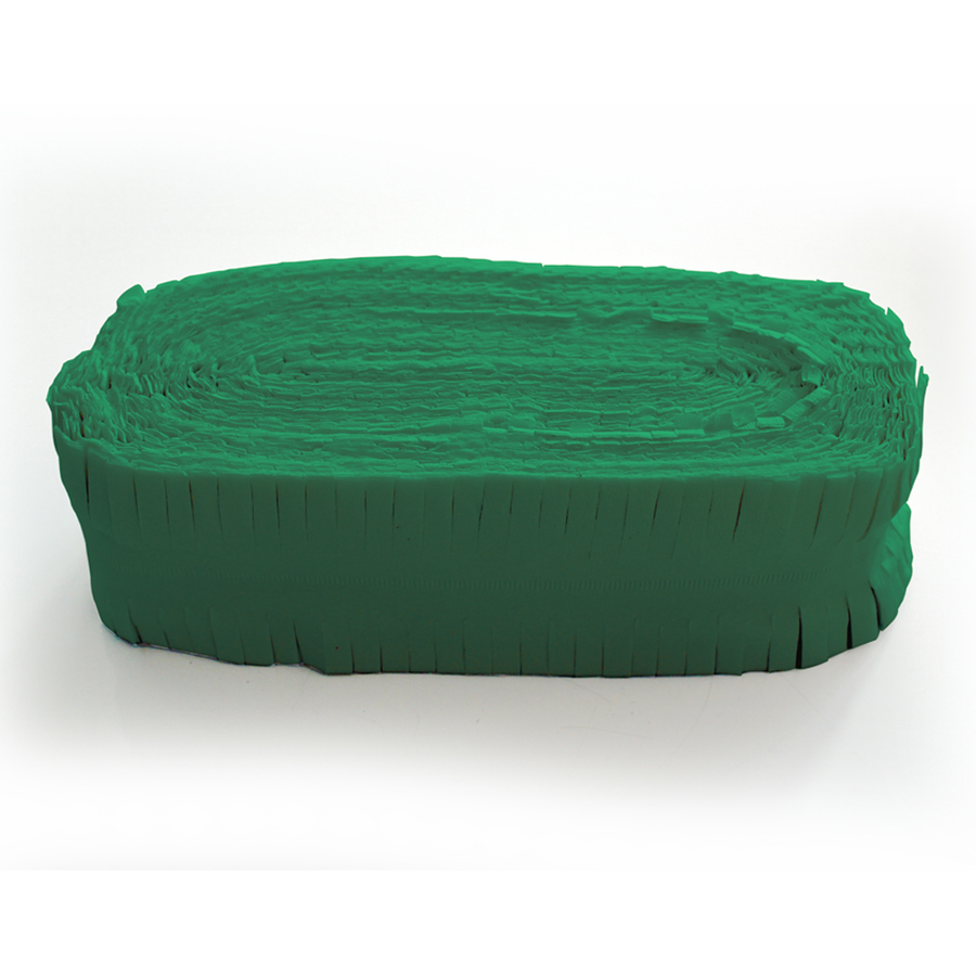 Crêpeslinger - 24 meter - groen - Brandvertragend