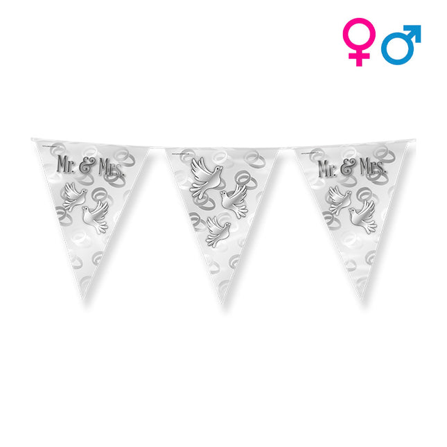 Mr. & Mrs. Vlaggenlijn - 10 meter