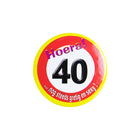 40 jaar Button - 5,5 cm