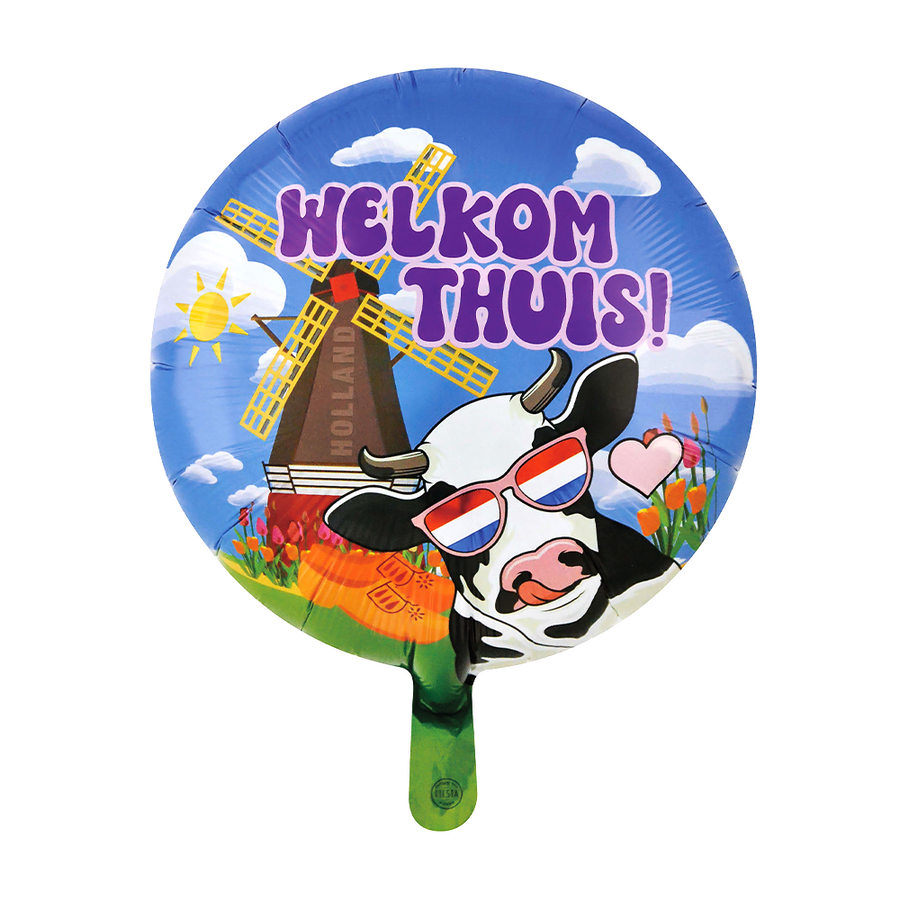 Welkom thuis Folieballon XL - 90 cm