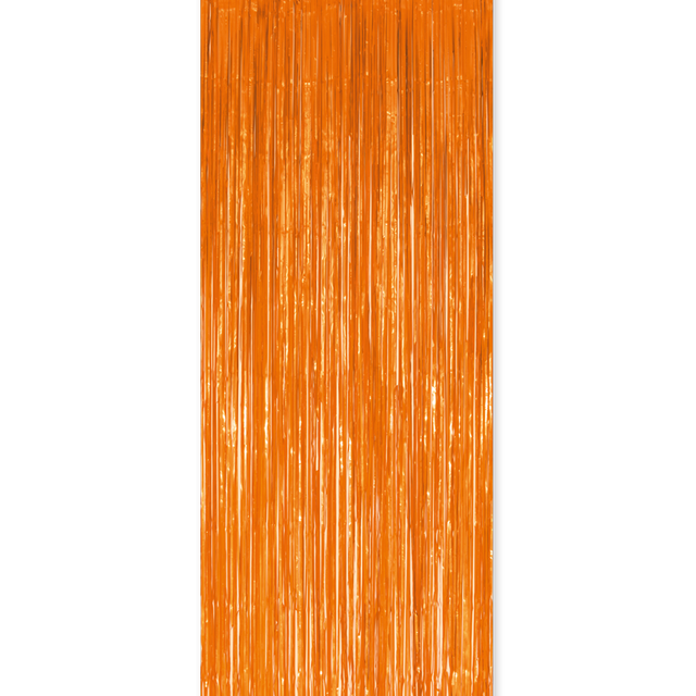 Foliegordijn - 240 x 100 cm - oranje