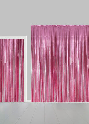 Folienvorhang – 240 x 100 cm – rosa