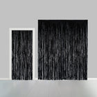 Foliegordijn - 240 x 100 cm - zwart