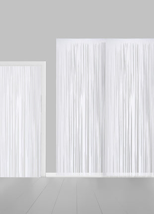 Foil curtain - 240 x 100 cm - white