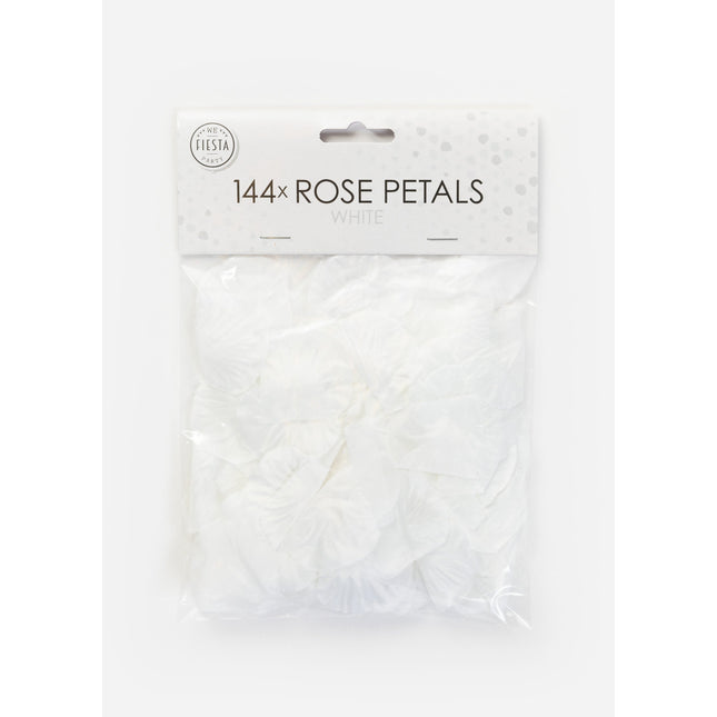 Rozenblaadjes wit (144 stuks)