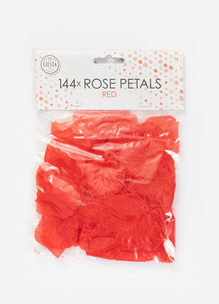 Rose petals red (144 pieces)