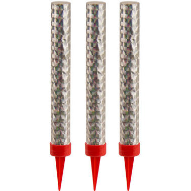 IJsfonteinen - 3 stuks - zilver