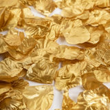 Rozenblaadjes goud metallic (144 stuks)