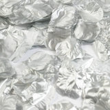 Rozenblaadjes zilver metallic (144 stuks)