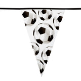 Voetbal Vlaggenlijn / slinger - 6 meter - 30 x 20 cm vlaggetjes